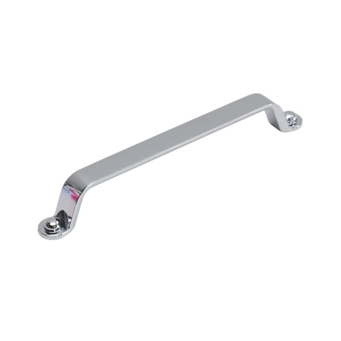 Polished Chrome Finish Kitchen Cabinet Drawer Button Style D Handle