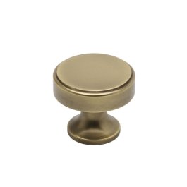 Antique Brass Finish Havana Design Solid Brass Cabinet Knob